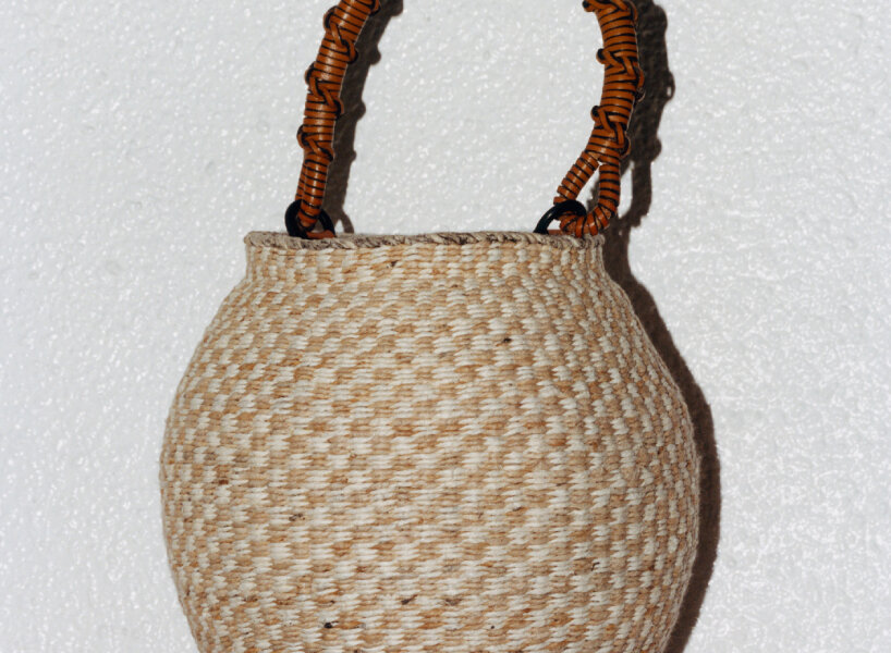 LOEWE explores leather, straw, and paper-weaving traditions for milan design week 2022