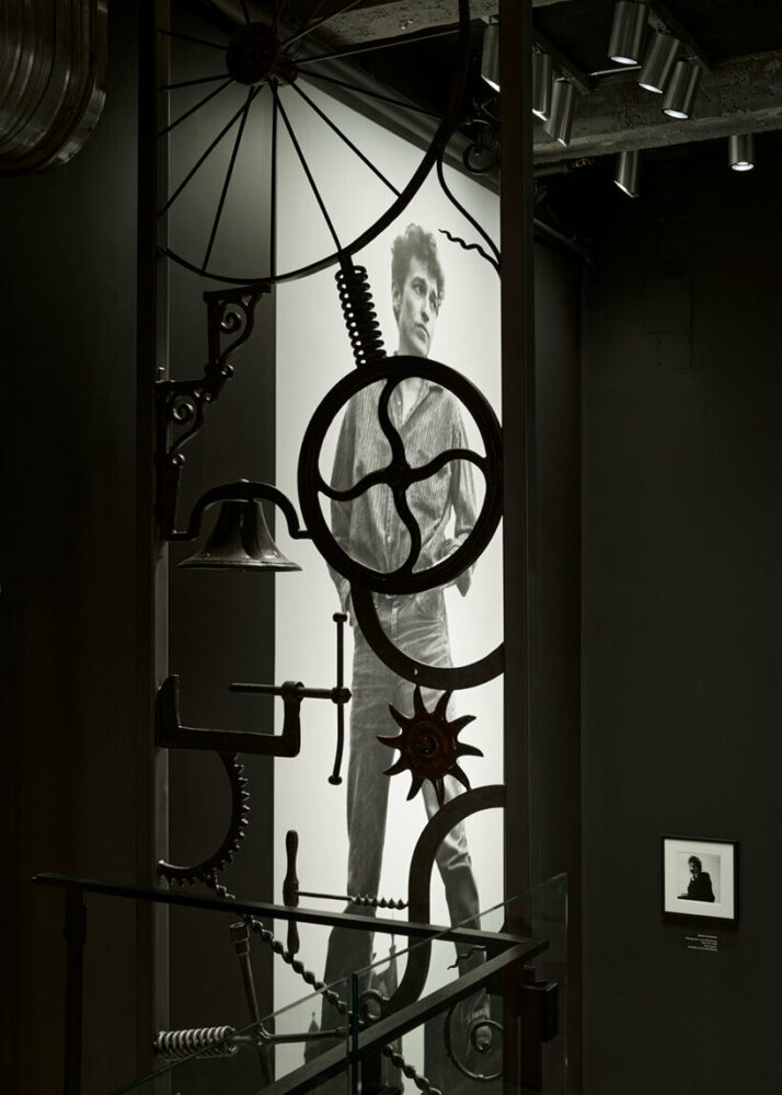 this gate was welded by Bob Dylan for the center