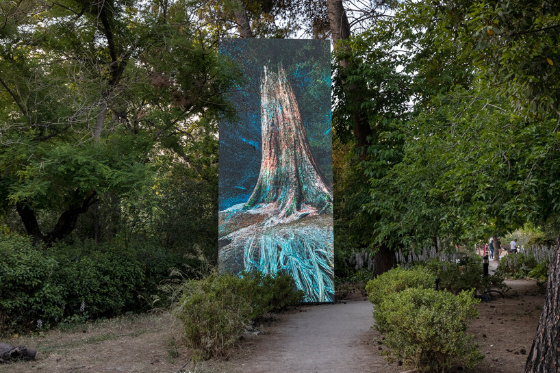 plásmata: refik anadol, SpY, tony oursler + more exhibit public digital artworks in athens