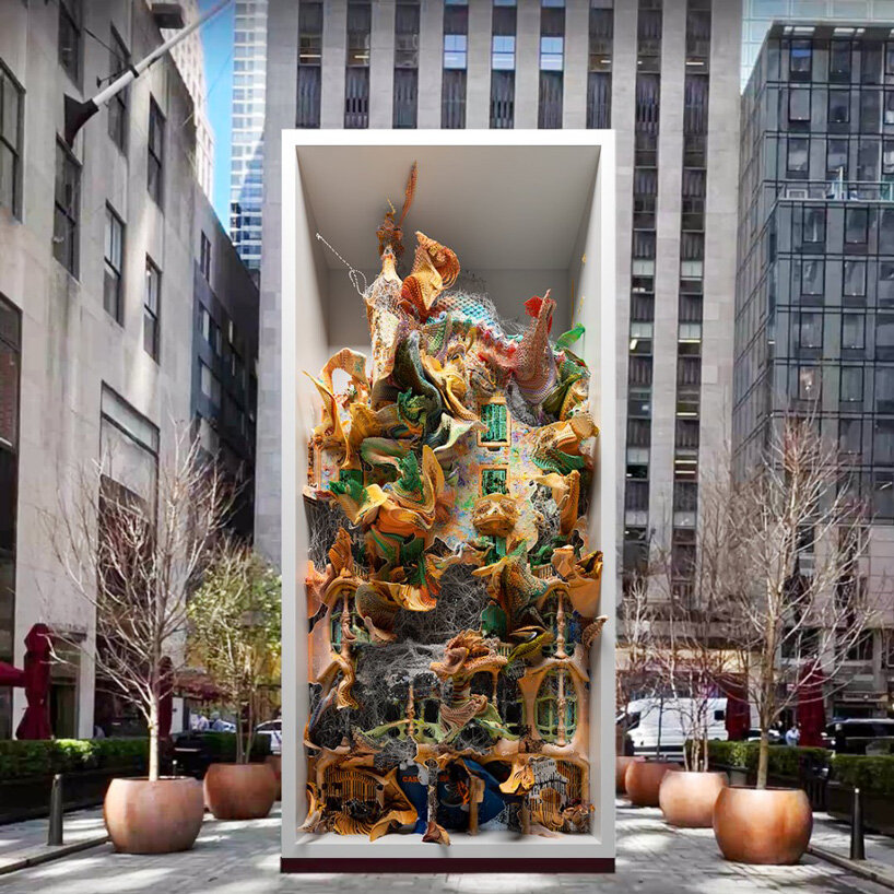 dynamic NFT of gaudí's iconic casa batlló by refik anadol sells at christie's for $1.38M