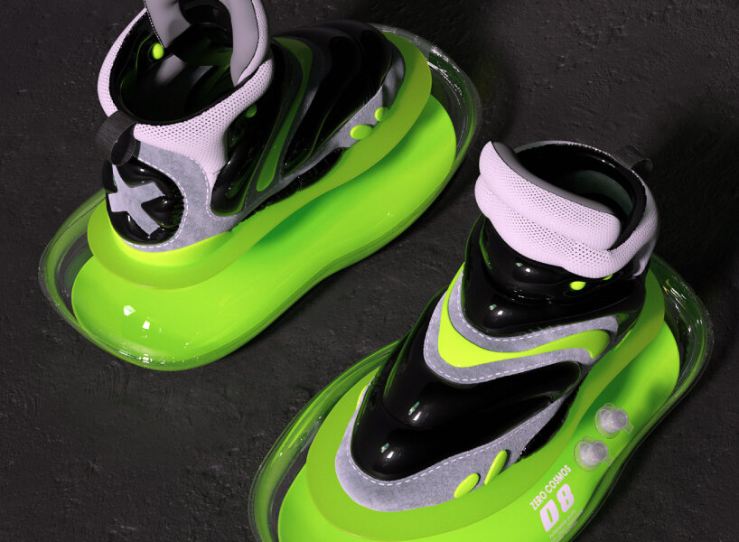 puffy conceptual shoes from UV-Zhu are inspired by inflatables and ...