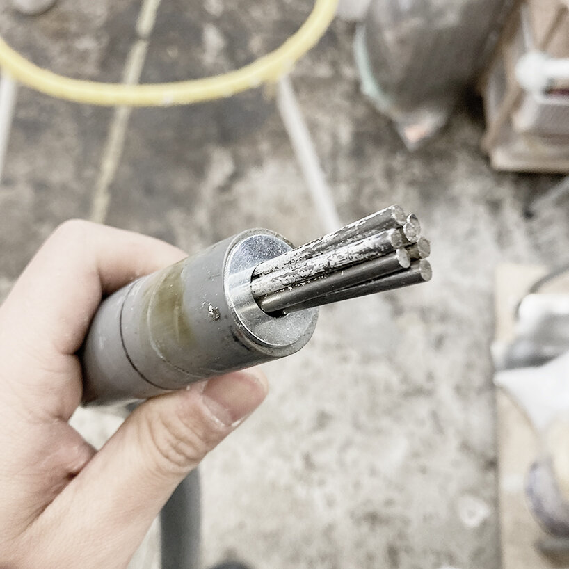 inserted spring wires