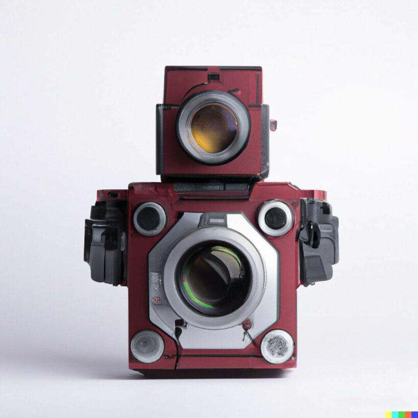 a medium format camera similar to Iron Man