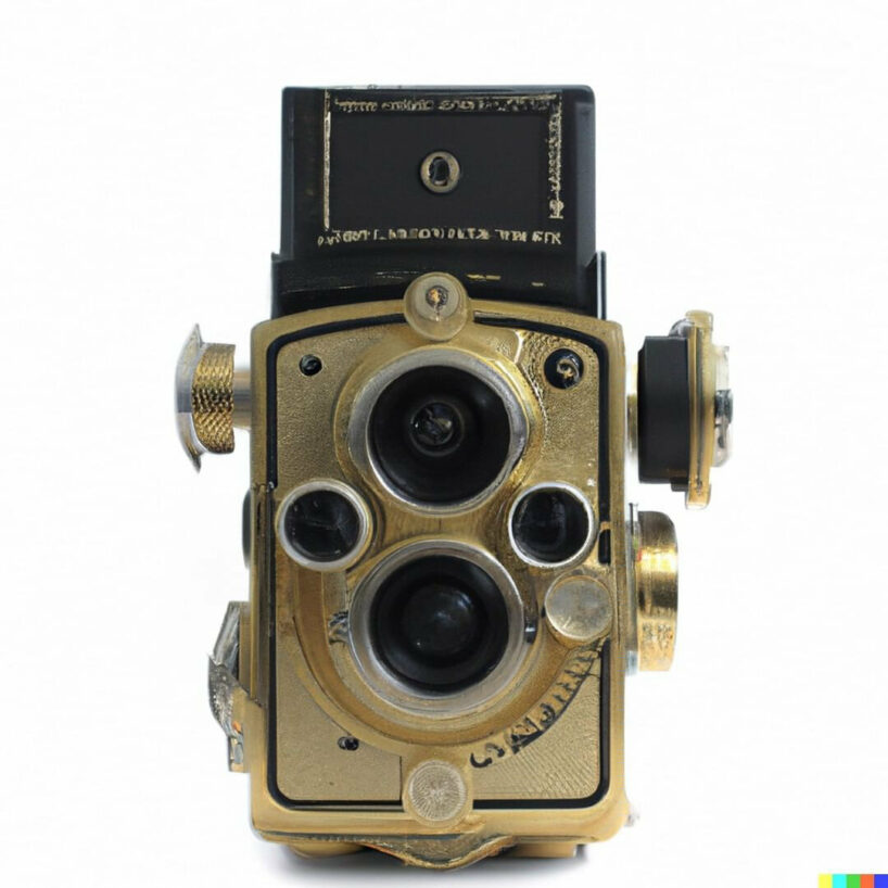 a medium format camera similar to the C3PO