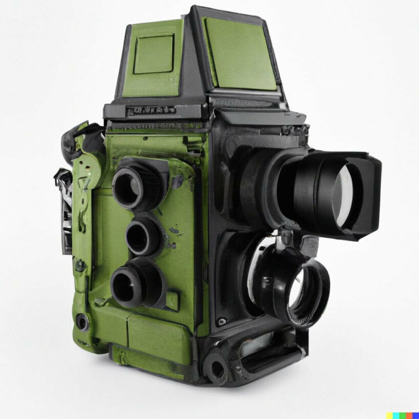 a medium format camera similar to the Hulk