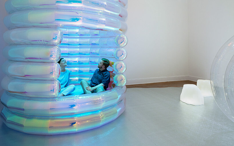 ask me if I believe in the future, installation view, objects of common interest: teahouses for domesticity (detail), 2022, works: © objects of common interest