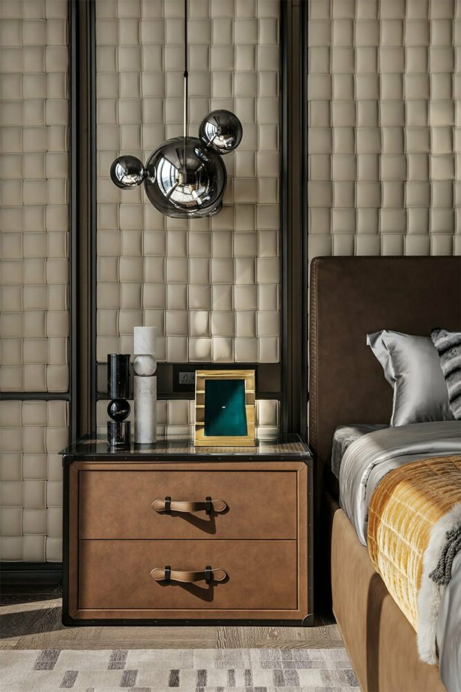 CCD’s luxury apartment in beijing is inspired by the aesthetics of bottega veneta