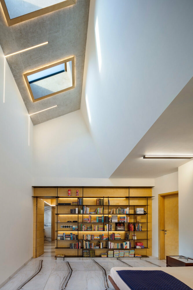 skylights bring in plenty of natural light