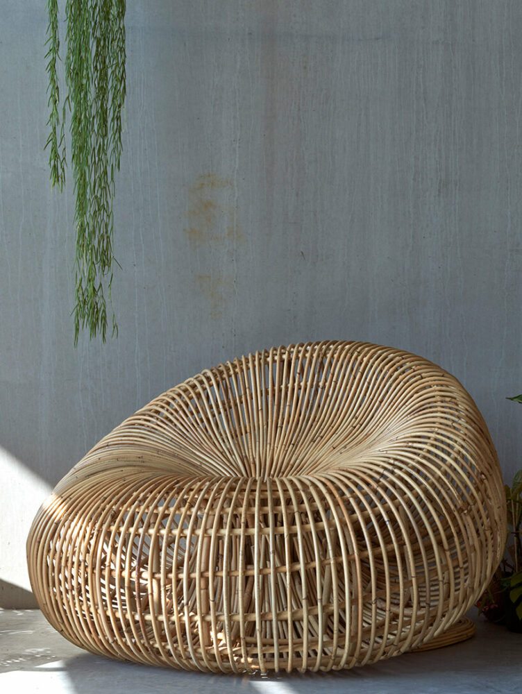 enter projects gives facelift to belgium factory with an intervention of fluid rattan