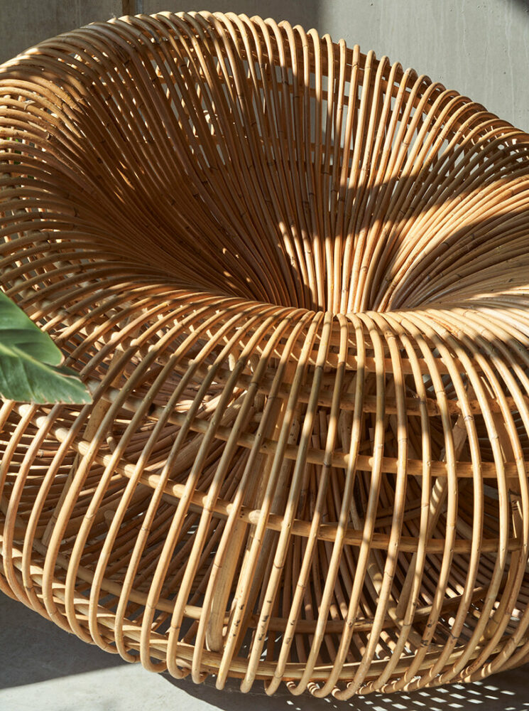 enter projects gives facelift to belgium factory with an intervention of fluid rattan