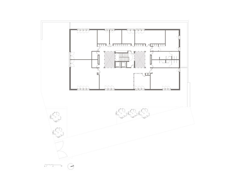 second floor plan