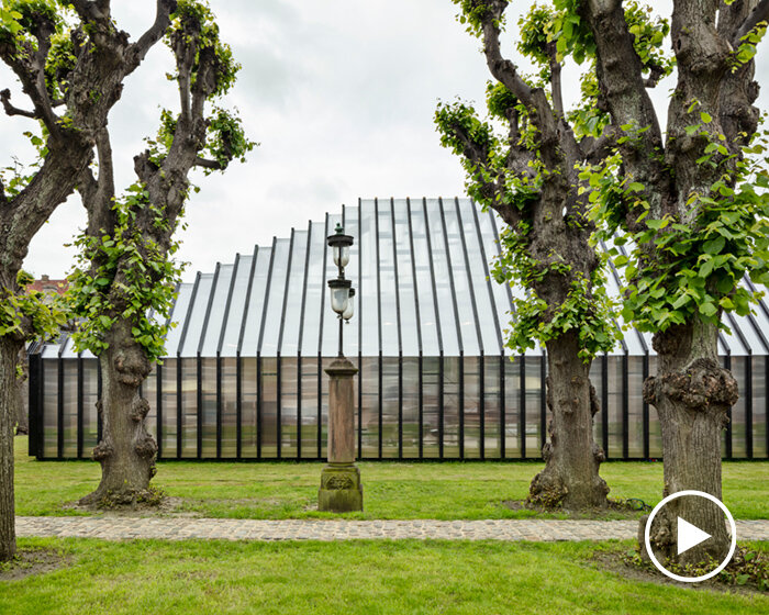 designed for disassembly: henning larsen opens fritz hansen pavilion in copenhagen