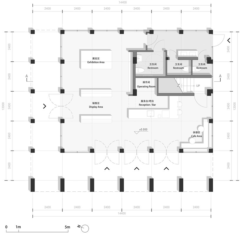 first floor plan © MUDA-Architects 