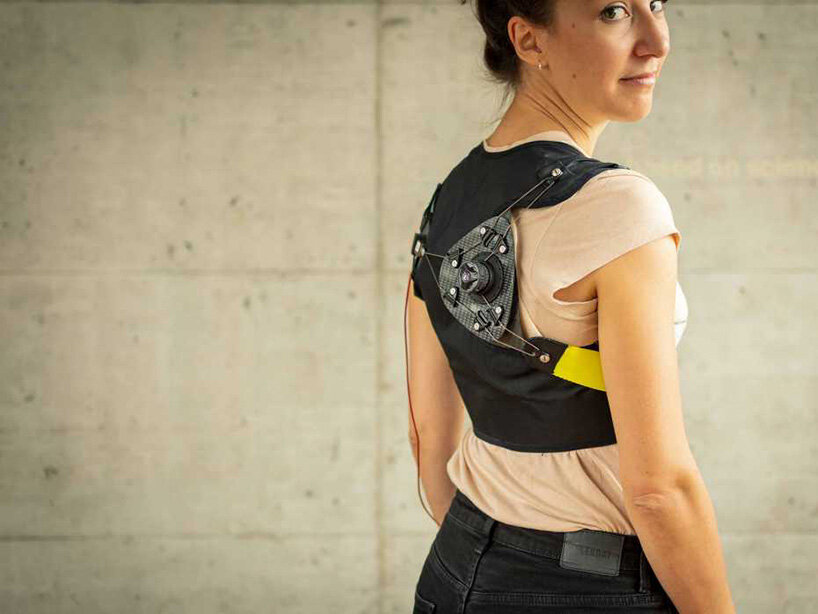 ETH zurich's myoshirt is a wearable muscle offering upper-body strength + endurance - 2