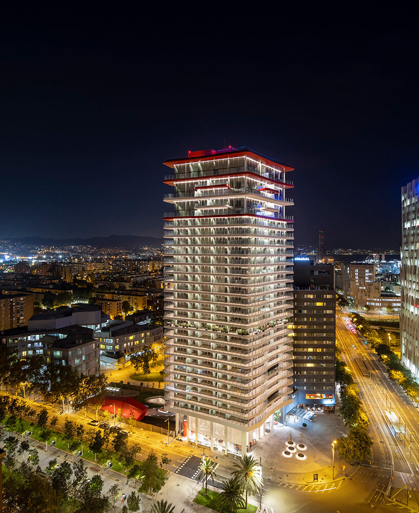 odile decq announces completion of antares tower in barcelona