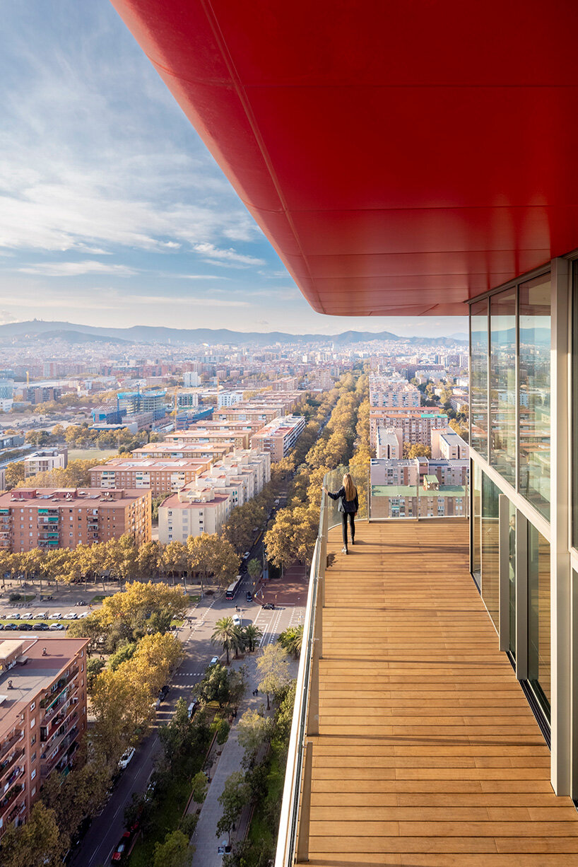 odile decq announces completion of antares tower in barcelona