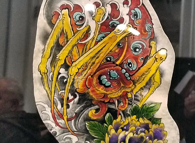 this company extracts dead people’s tattoos and preserves them into framed artworks