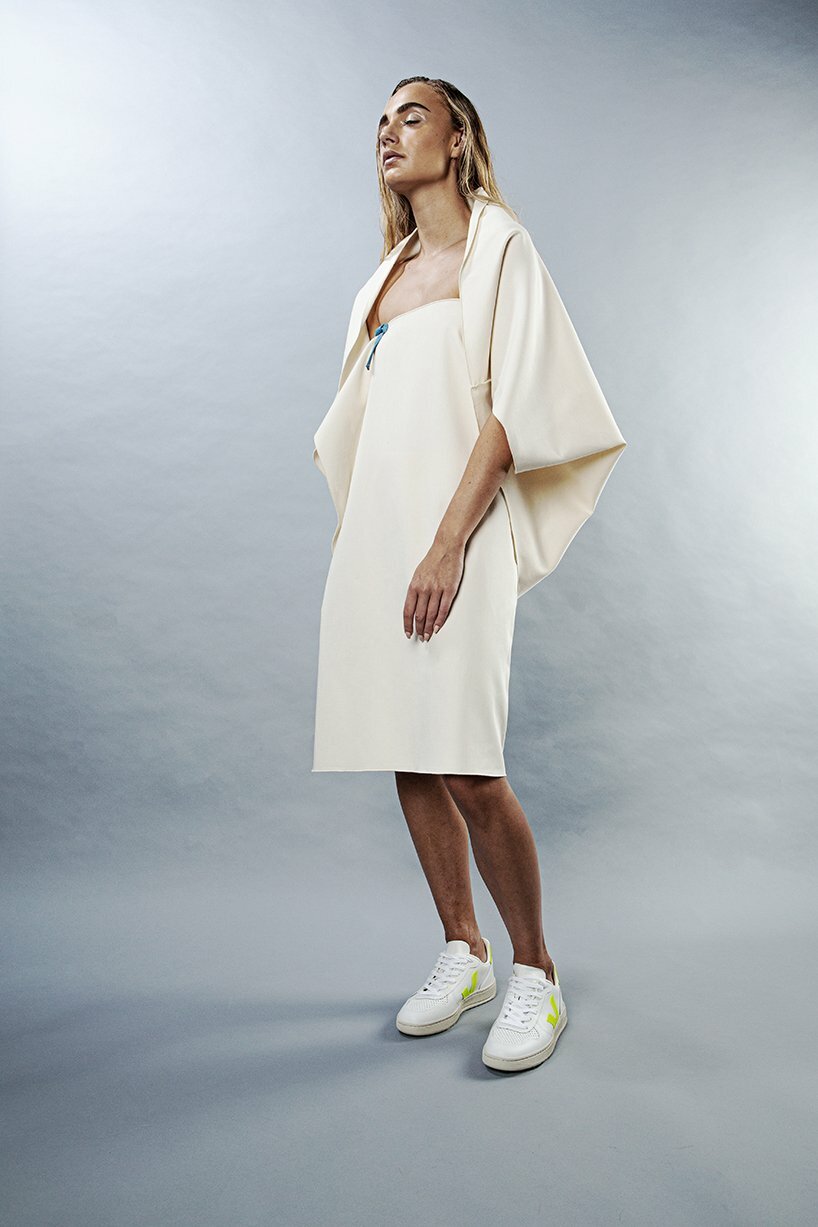 the orka bolero in GOTS certified organic cotton. Orka means 'to have energy'