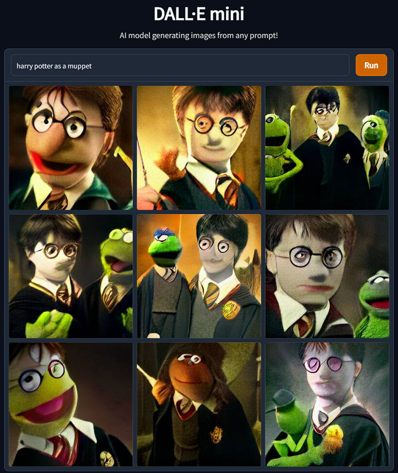 Harry Potter as a muppet