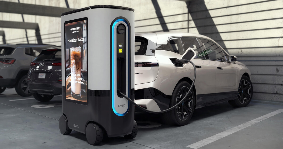 meet ZiGGY, the world's first mobile EV charger that drives to you