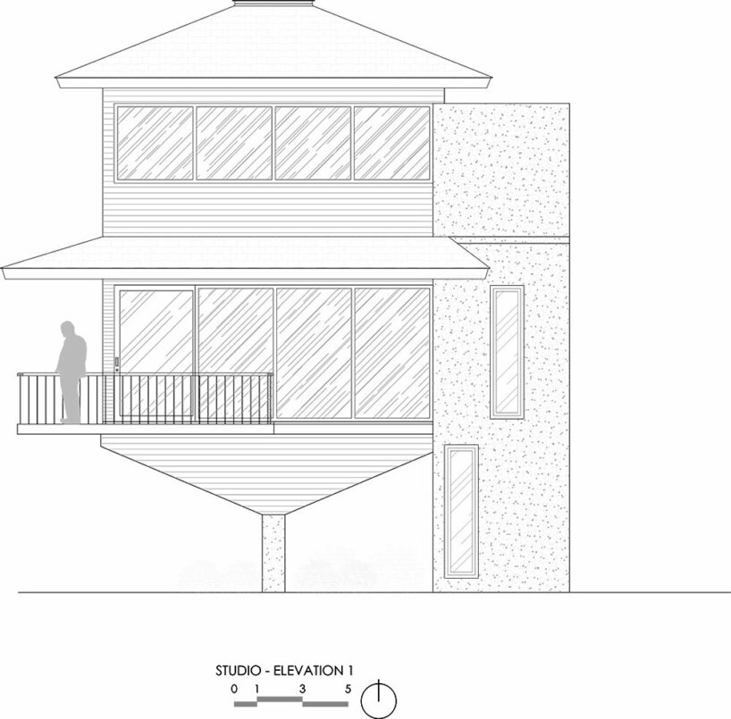 studio, elevation one