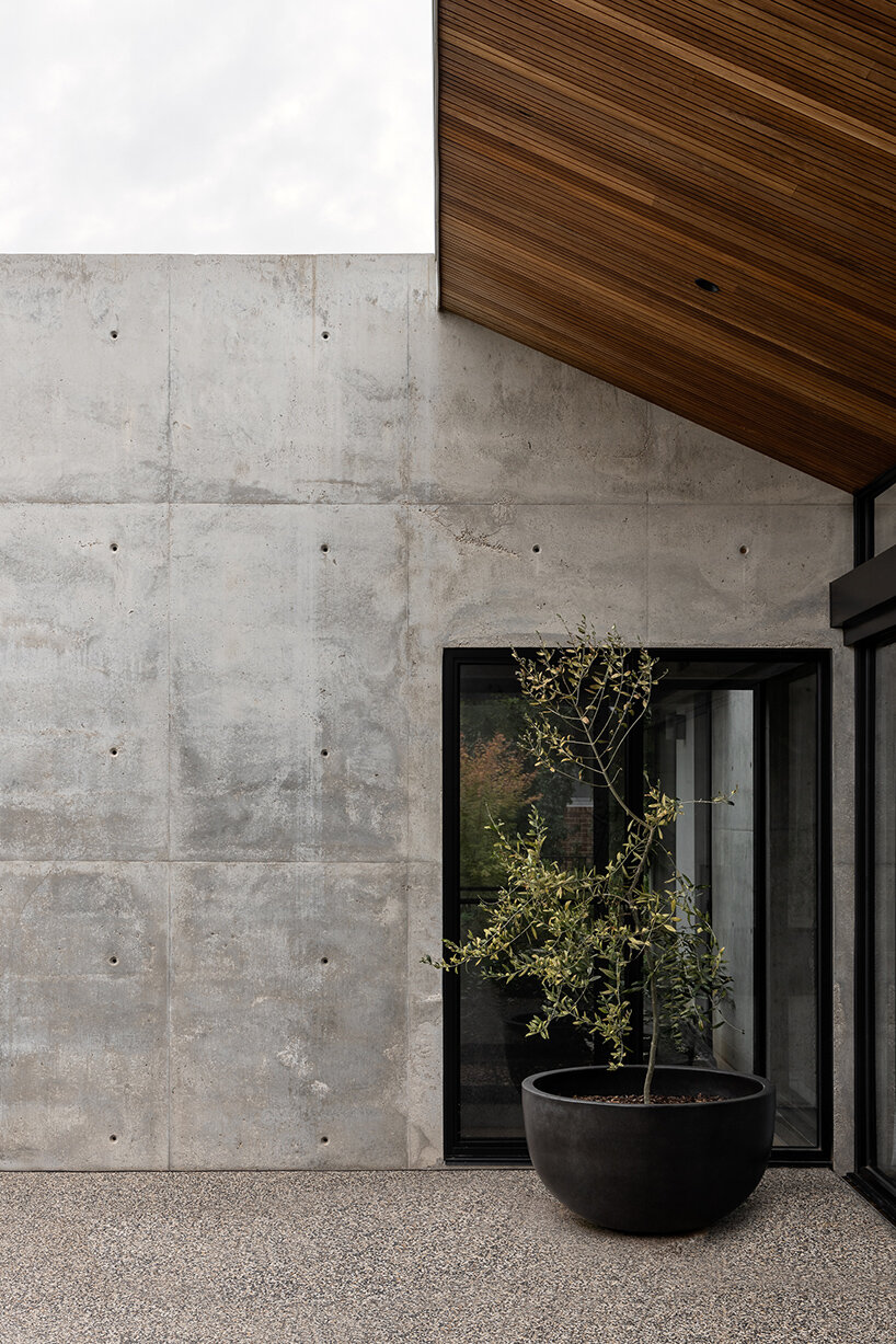 this house by tecture is a composition of concrete ‘blades’ in australia - 3
