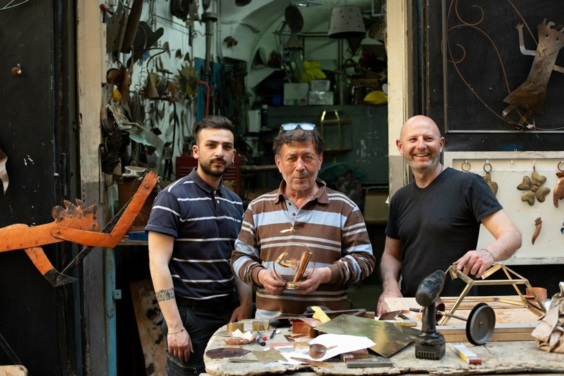 the artisans on Rua Catalana in Naples