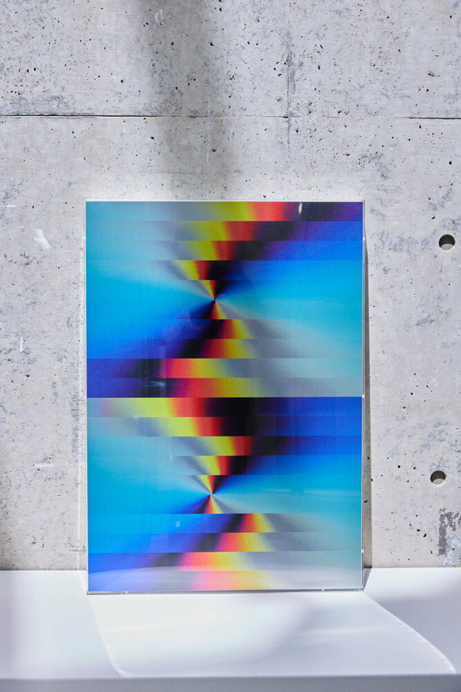 felipe pantone’s manipulable works reflect on digital revolution at gallery common in tokyo