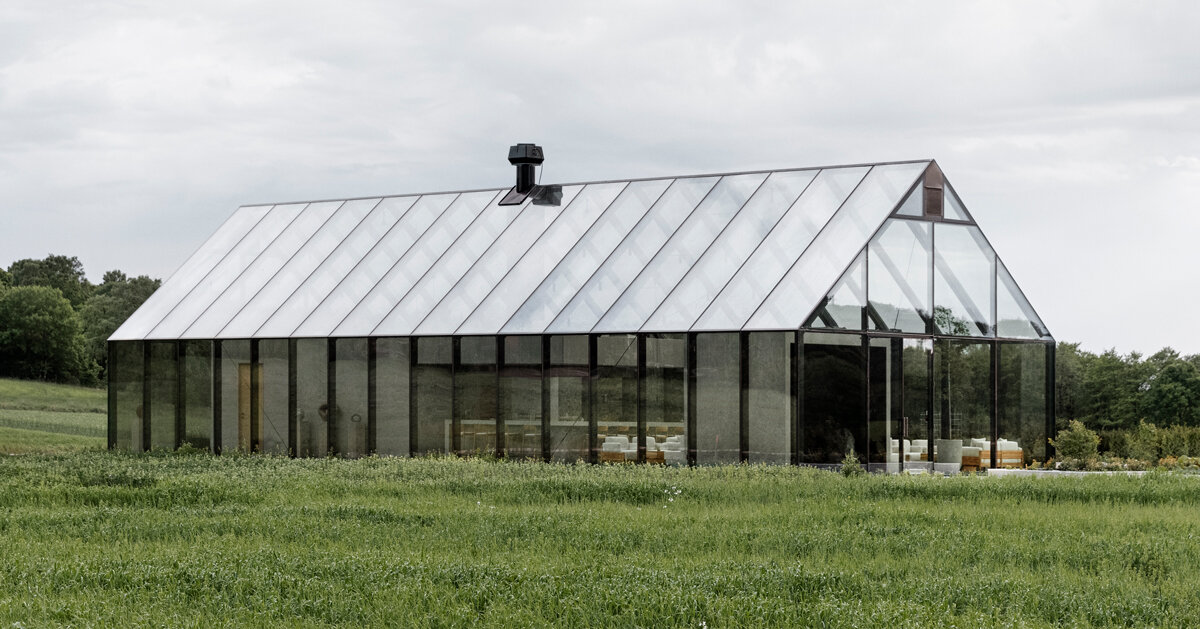 glass house, michelinstarred ‘restaurant ÄNG’ stands out as a diamond