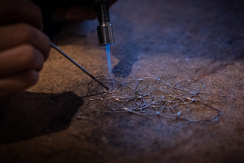 we+ explores urban mining through copper wire collection titled ‘haze’