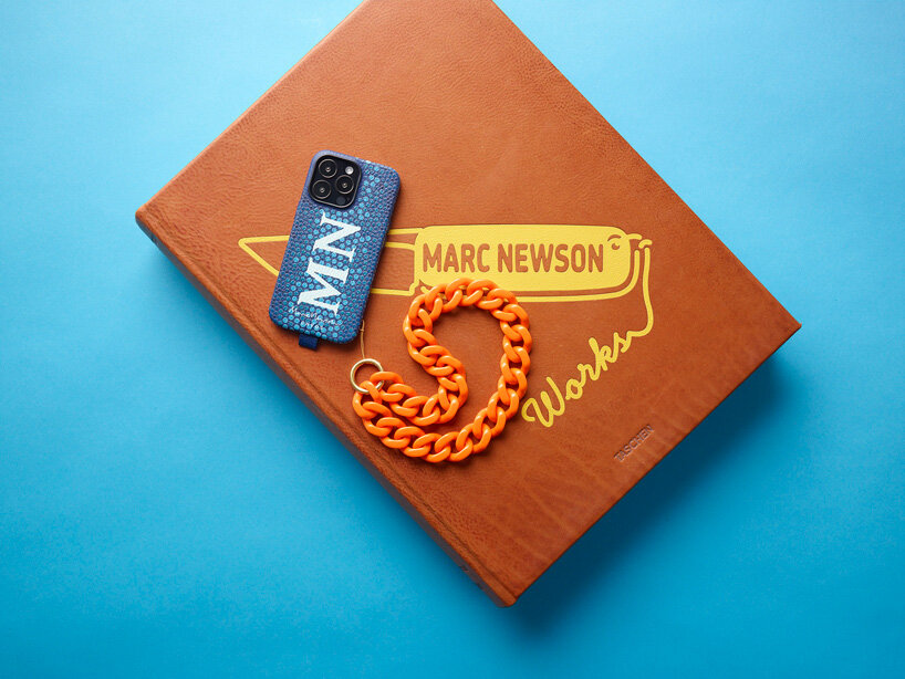 MARC NEWSON X CHAOS | Marc Newson Chunky Orange Chain Wrist Strap, 2022