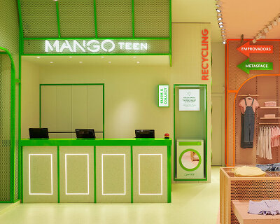 analog meets metaverse inside barcelona's surreal mango teen store by masquespacio