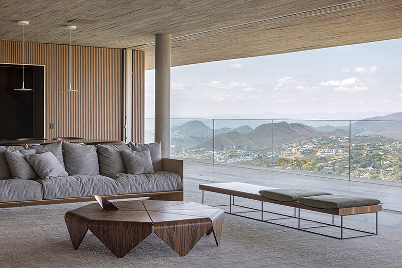 sofa: Matriz by Jader Almeida | bench: 102 by Jorge Zalszupin | armchair: Annette by Jorge Zalszupin | rug: Sands by Phenicia 