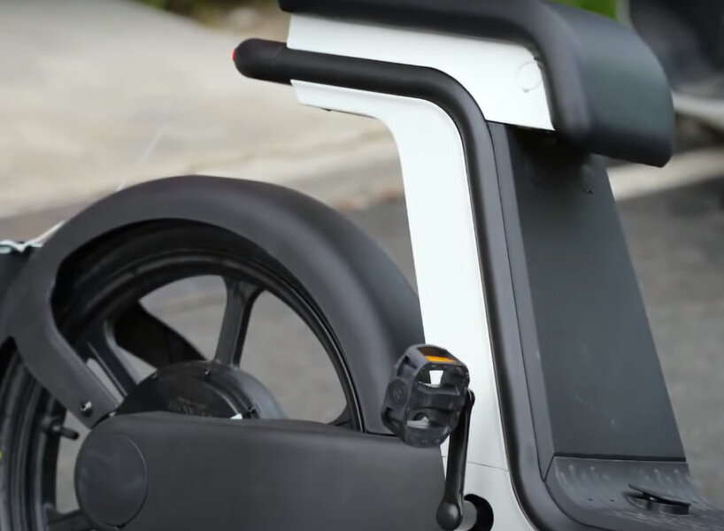 MUJI designed honda’s electric bike MS01 with 400W motor and 48V lithium battery