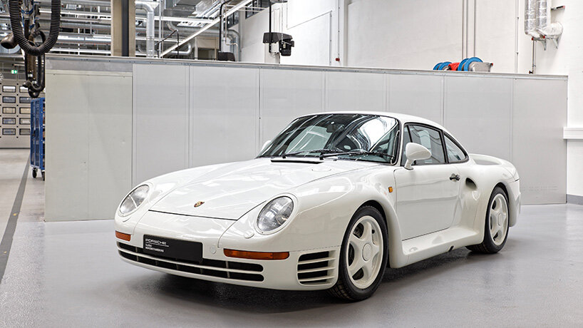 porsche completes factory restoration of nick heidfeld's rare 959