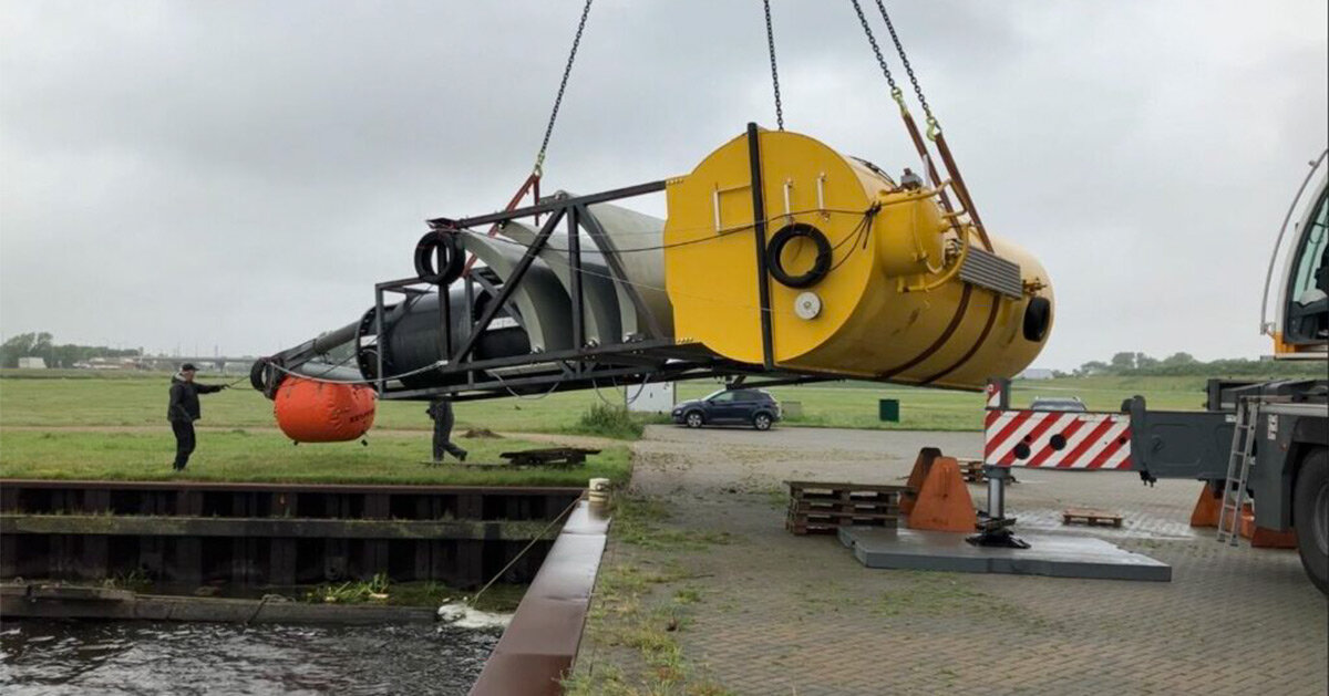 sustainable power company slow mill installs first floating tidal turbine in the netherlands - Vimarsana News