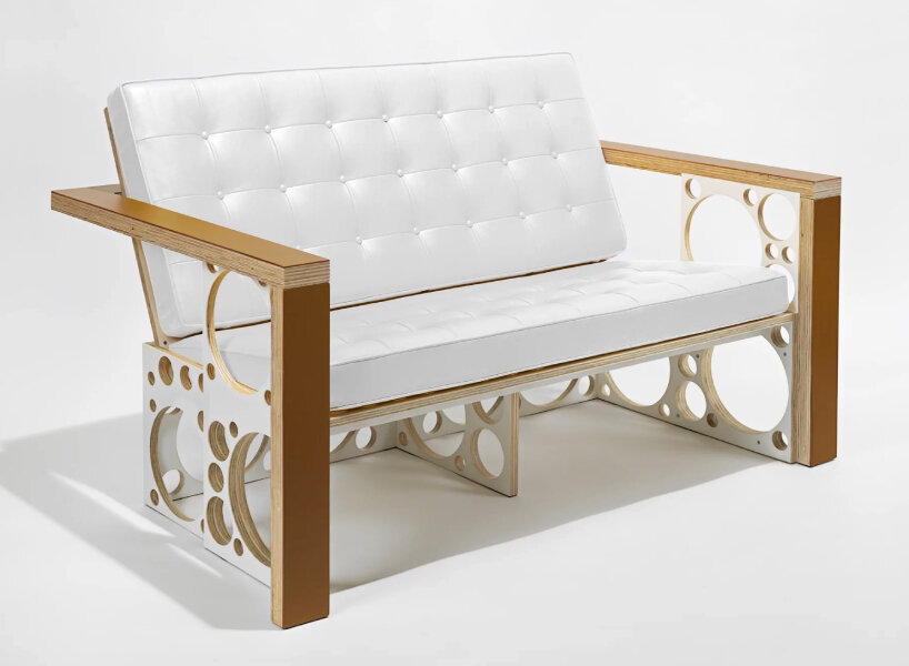 tom sachs exhibits his furniture in the US for the first time in over 20 years