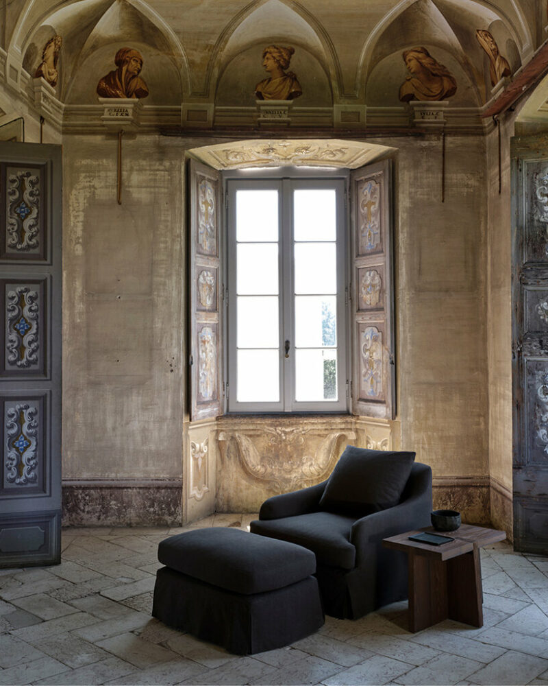 Armchair 01 &  Foot Stool 01