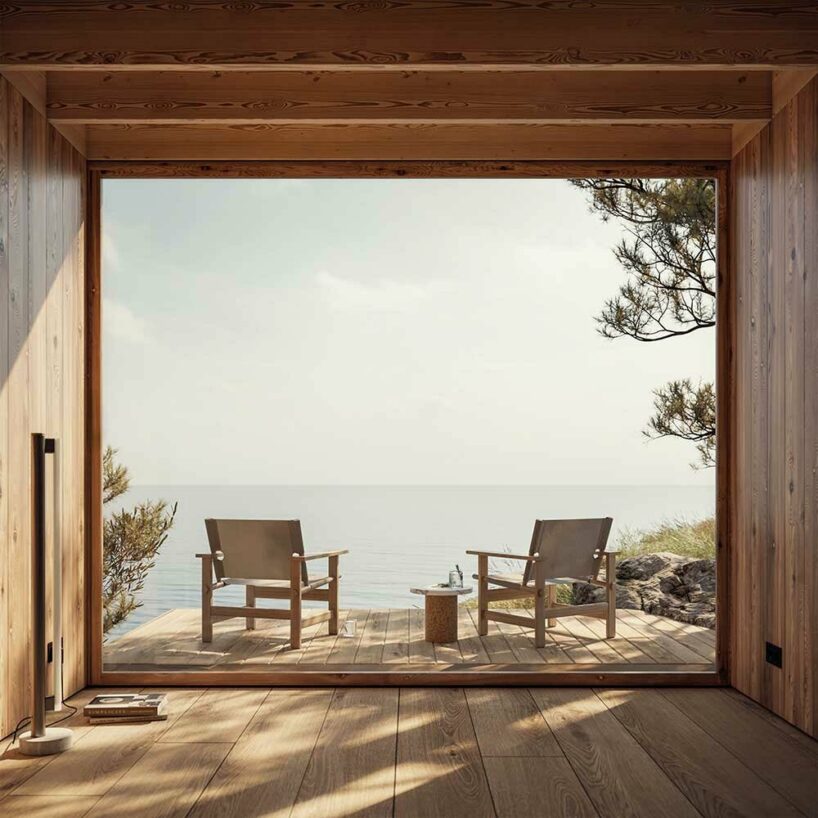 large openings welcome the sun