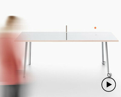 cloudandco's modern multifunctional ping pong table reinterprets single-purpose furniture