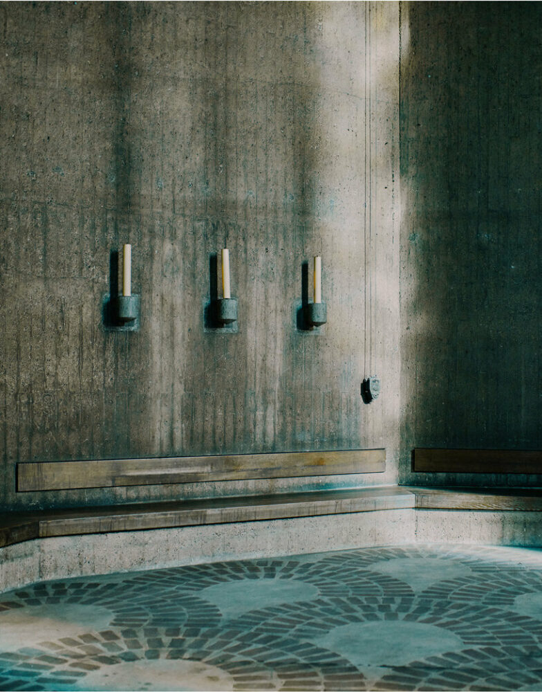 david altrath captures brutalist ‘mariendom’ church with crystal-like roof in neviges, germany