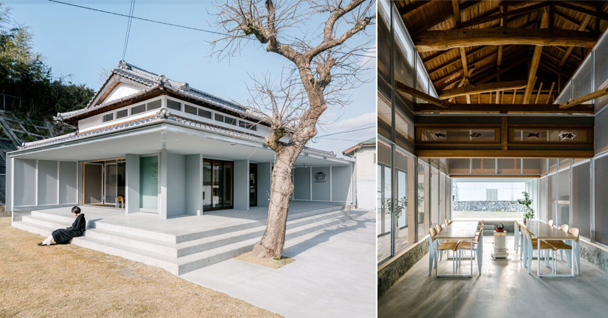 INTERMEDIA renovates japanese house into mixed-use hub