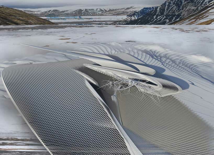 margot krasojević shapes off-road 'sand drift proving ground' in mongolia's desert