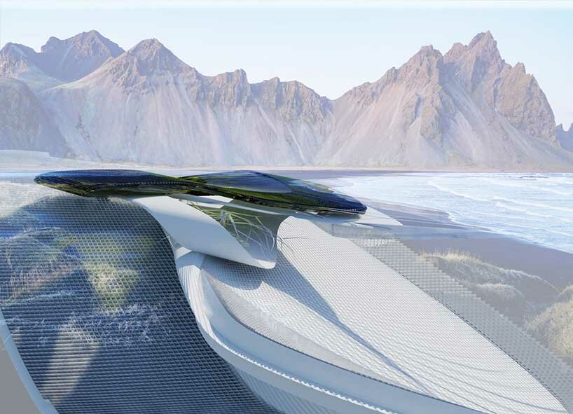 margot krasojević shapes off-road 'sand drift proving ground' in mongolia's desert