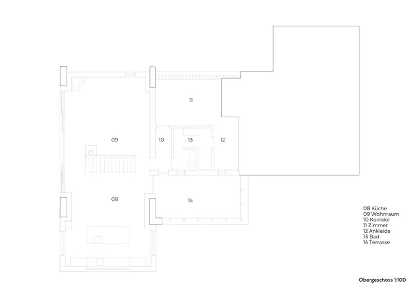 modunita architects harmonizes old and new with alpine ‘diethelm house’