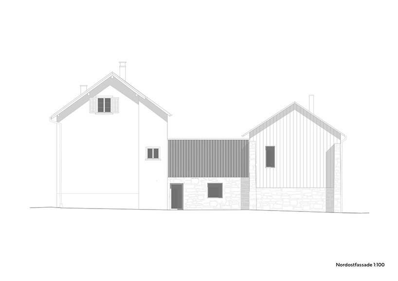 modunita architects harmonizes old and new with alpine ‘diethelm house’