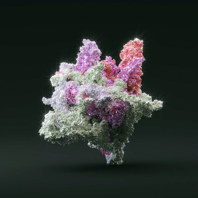 large-scale gemstone artworks by VOICE GEMS