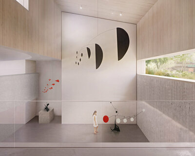 herzog & de meuron and piet oudolf unveil garden gallery for works of alexander calder