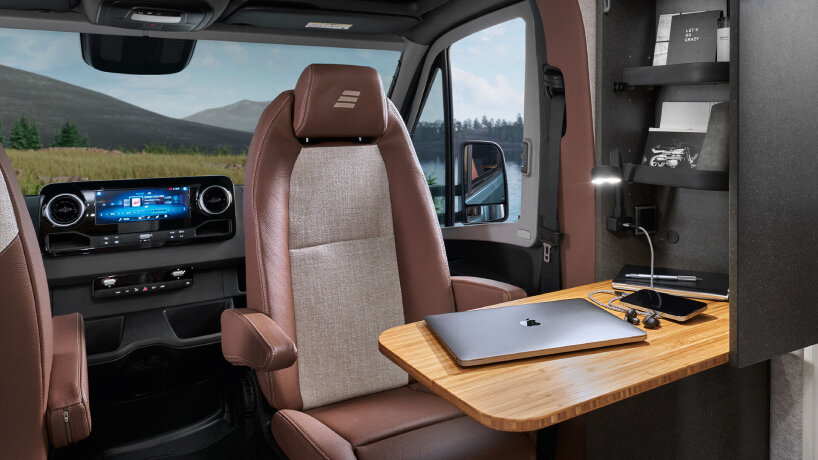off-roader ‘hymer venture S’ is a solar-powered motorhome powered by mercedes-benz chassis