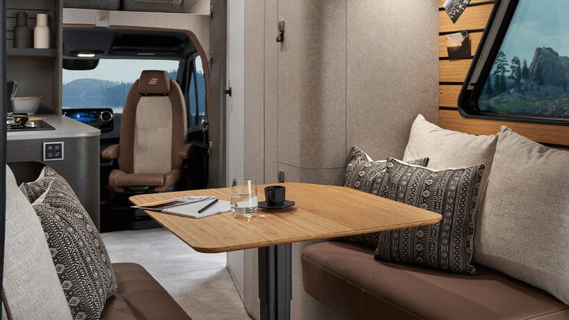 off-roader ‘hymer venture S’ is a solar-powered motorhome powered by mercedes-benz chassis